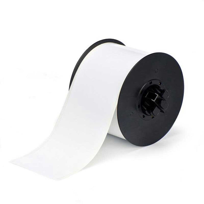 Brady 142028 B30 Series Indoor/Outdoor Labels 76.2mm x 30.48m - White