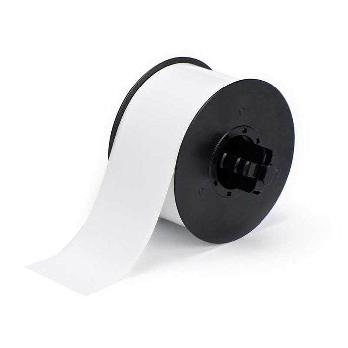 Brady 142029 B30 Series Indoor/Outdoor Labels 57.15mm x 30.48m - White