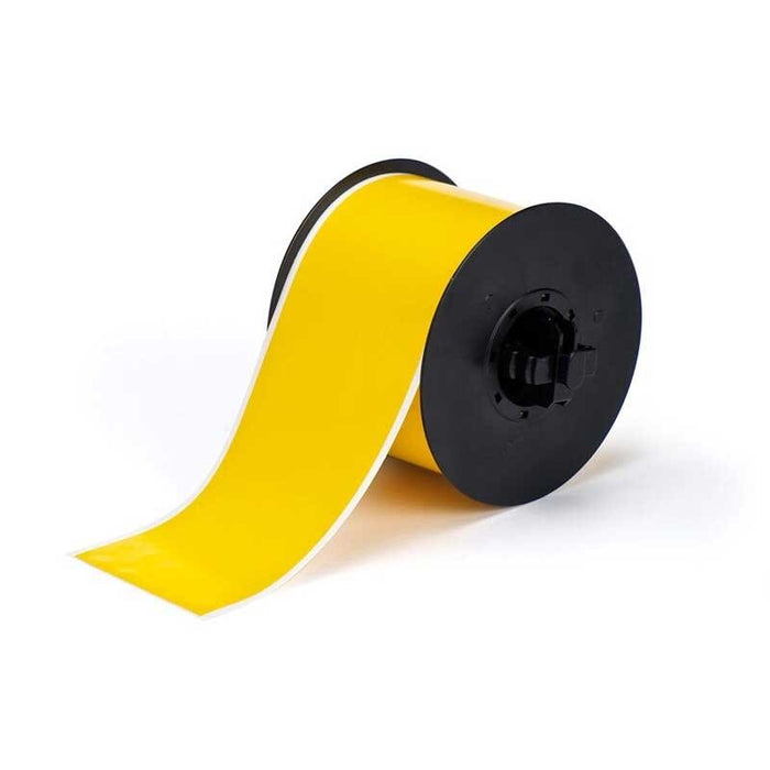 Brady 142033 B30 Series Indoor/Outdoor Labels 76.2mm x 30.48m - Yellow