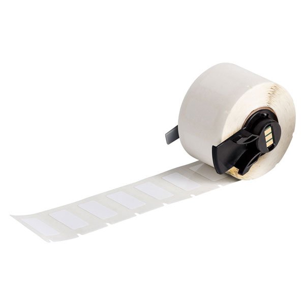 Brady B-422 Permashield Labels 12.7mm x 25.4mm Glossy White