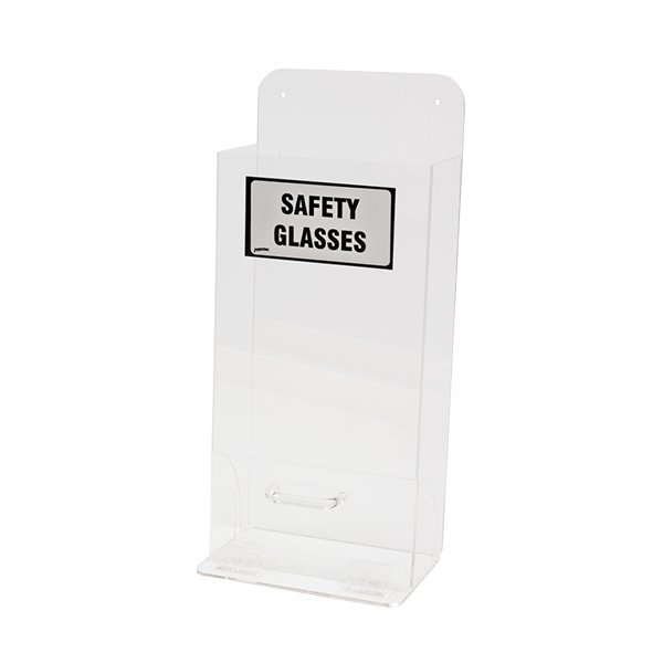 Brady Deluxe Visitor Speck Dispenser, H457 x W203 x 102mm Diameter, Acrylic, Clear