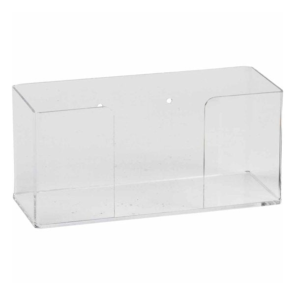 Brady Single Box Glove Dispenser, H133 x W264 x 95mm Diameter, Acrylic, Clear