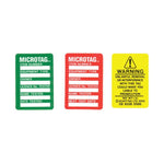 Brady Microtag Next Test Date Insert