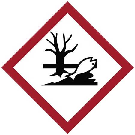 Brady GHS Environment Pictogram, 100x100mm, Self Adhesive Vinyl