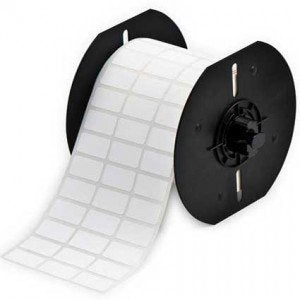Brady B33-5-489 Aggressive Adhesive Polyester Labels White 5000 Roll