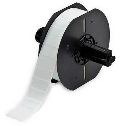 Brady B33-163-492 FreezerBondz II Polyester Labels White 1500 Roll