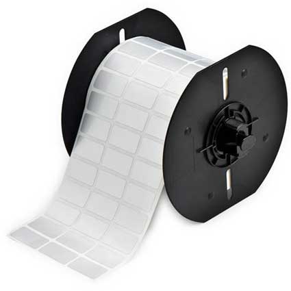 Brady B33-17-486 Ultra Aggressive Adhesive Metallised Polyester Labels Silver 1500 Roll