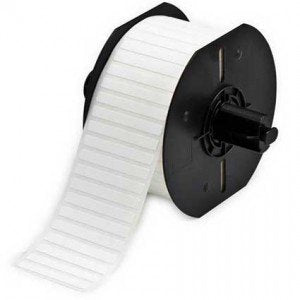 Brady B33-163-499 Nylon Cloth Laboratory Labels White 1500 Roll
