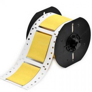 Brady B33D-1500-2-342YL PermaSleeve Yellow 100 Roll