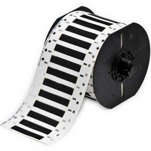 Brady B33D-187-2-345BK PermaSleeve Black 1000 Roll