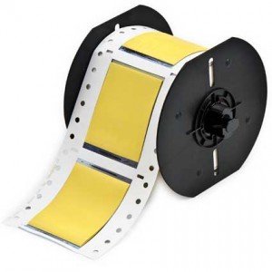 Brady B33-1500-2-342YL PermaSleeve Yellow 100 Roll
