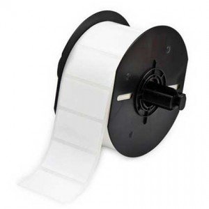 Brady B33-17-423 Polyester Labels White 1500 Roll