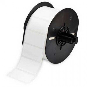 Brady B33-5-423 Polyester Labels White 5000 Roll