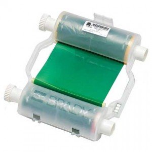 Brady B30-R10000-GN Heavy Duty Print Ribbon Green Resin