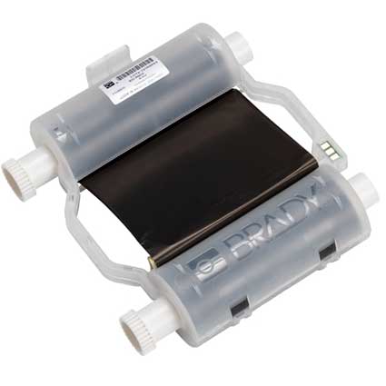 Brady B30-R6600 Heavy-Duty Print Ribbon - Black - Resin 