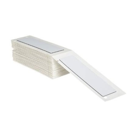 Brady BMP71 Raised Panel Labels, 22 mm x 27mm, Pack/150 Labels, White