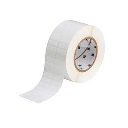 Brady THT-31-423 Permanent White Polyester Label 27.94x9.65mm 10k/Roll