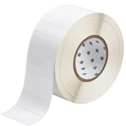 Brady THT-7-423 Permanent White Polyester Label 69.85x31.75mm 3k/Roll