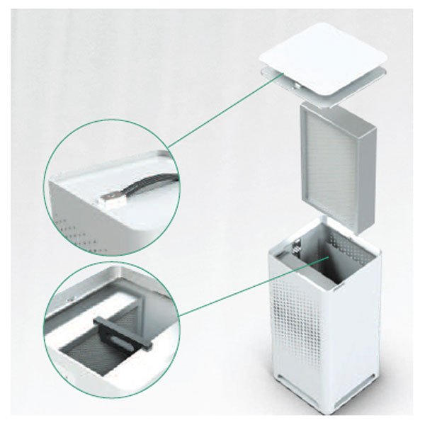 BenchVent Indoor Air Purifier (329 x 703 x 338mm) BV3010