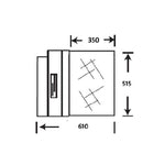 BenchVent Dual Speed Filter Cabinet (700 x 515 x 610) BV700S-C