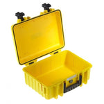 B&W Outdoor Case Type 4000 Yellow With SI 4000/Y/SI (OD 420x325x180mm)