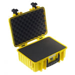 B&W Outdoor Case Type 4000 Yellow With SI 4000/Y/SI (OD 420x325x180mm)