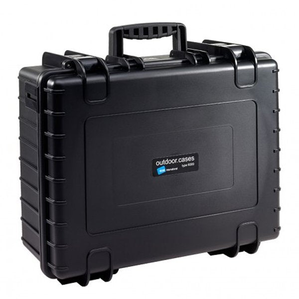 B&W Outdoor Case Type 6000 Black with RPD 6000/B/RPD