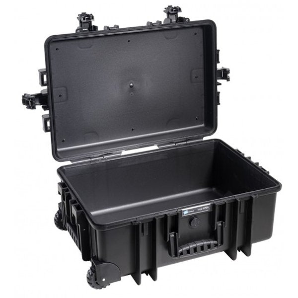 B&W Outdoor Case Type 6700 Black with RPD 6700/B/RPD (OD 610x430x265mm)