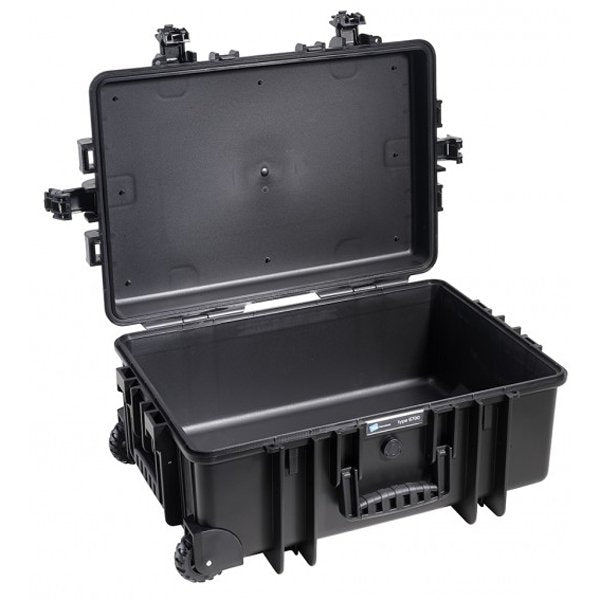 B&W Outdoor Case Type 6700 Black with SI 6700/B/SI (OD 610x430x265mm)