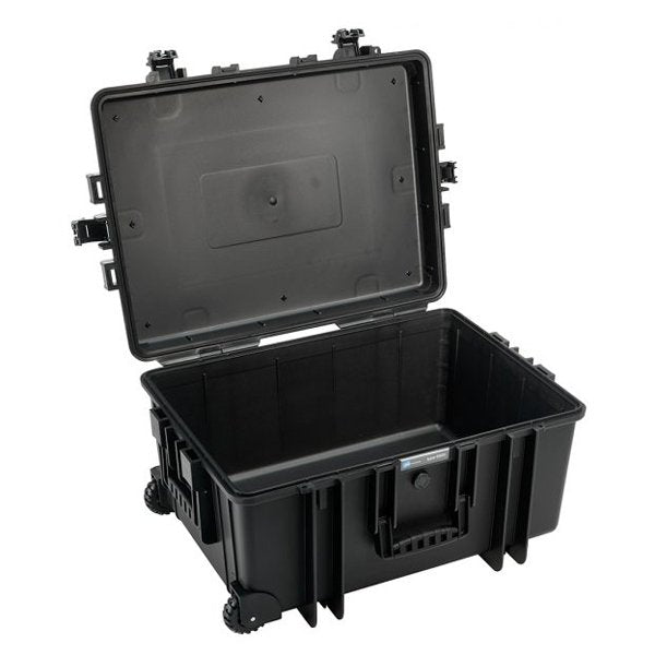 B&W Outdoor Case Type 6800 Black with SI 6800/B/SI (OD 660x490x335mm)