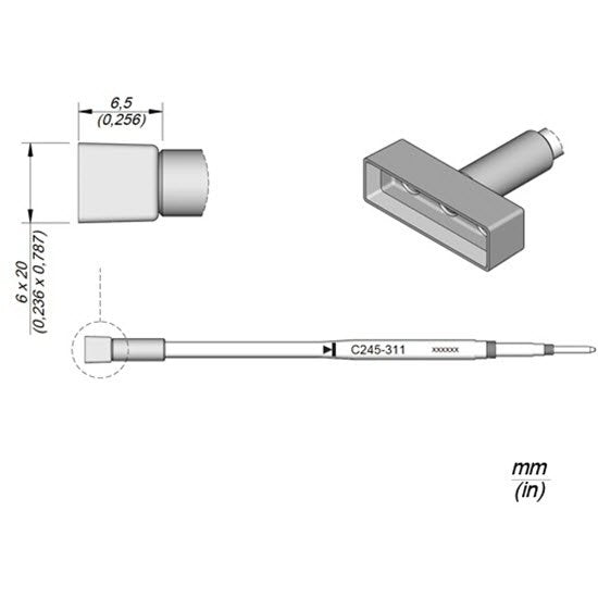 JBC Special Cartridge Tip