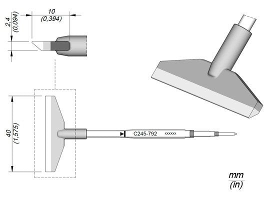 JBC Cartridge Blade 40.0