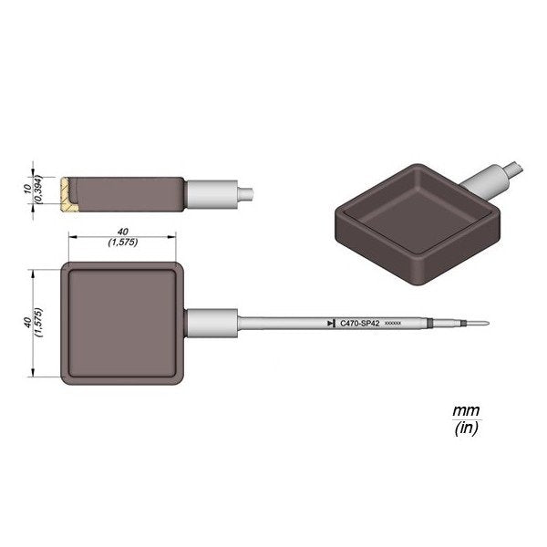 JBC Cartridge O1 Pot 40x40 mm.