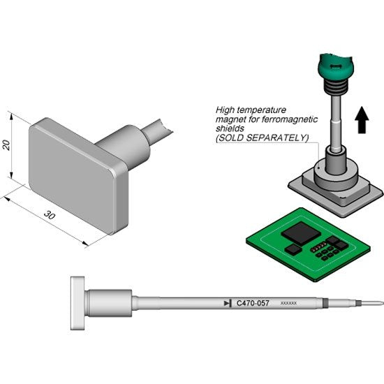 JBC Cartridge Flat 20 x 30