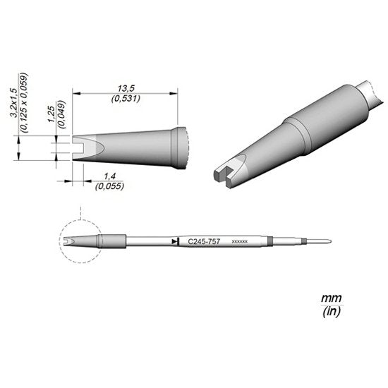 JBC Special Cartridge Tip