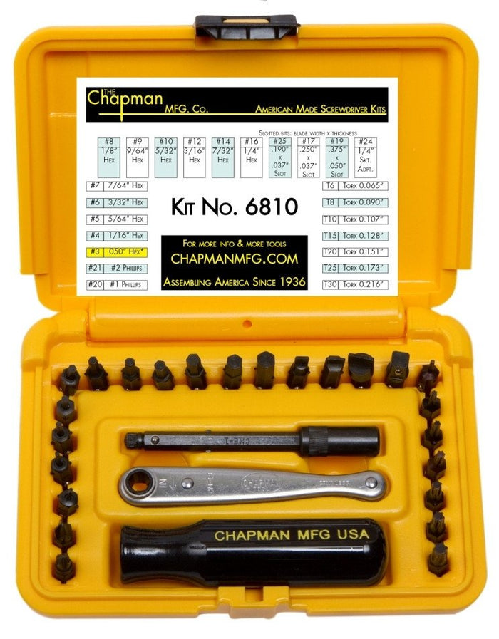 Chapman Standard + Torx / Star Set