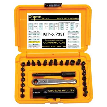 Chapman Mini Ratcheting Driver Set