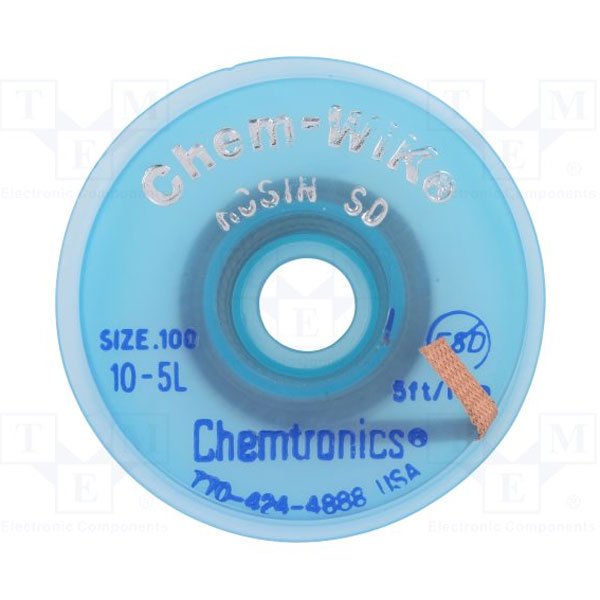 Chem-Wik Desolder Braid 2.5mm-5ft