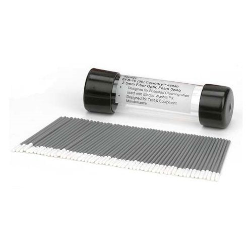 Chemtronics Fibre Optic Foam Swab, 2.5mm, 50 Pack