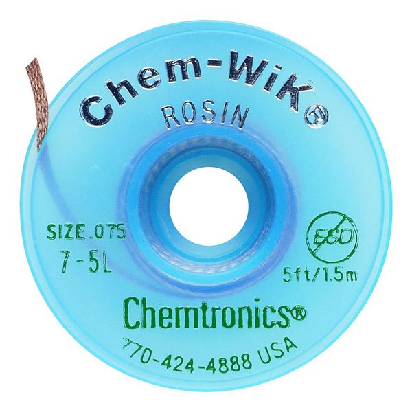 Chem-Wik Desolder Braid 1.9mm-5ft