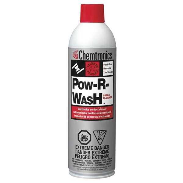 Chemtronics Pow-R-Wash Cable Cleaner 385g Aerosol