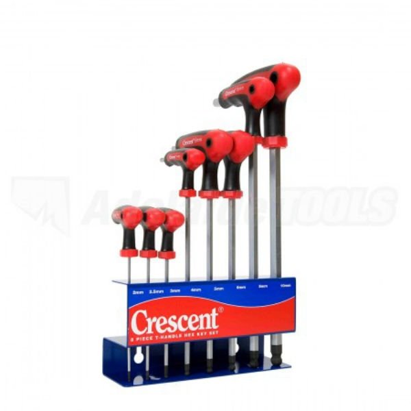 Crescent 8 Piece Ball Point T-Handle SAE 