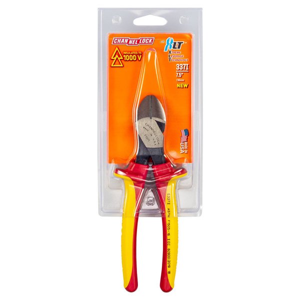 Channellock 337I Insulated Diagonal Cutters XLT 190mm