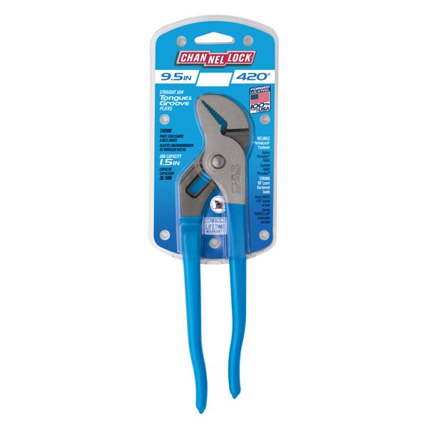 Channellock 420 Straight Jaw 241mm Tongue & Groove Pliers
