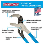 Channellock 440 Straight Jaw 305mm Tongue & Groove Pliers 