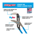 Channellock Plier Straight Jaw Tongue & Groove 508mm (20.25
