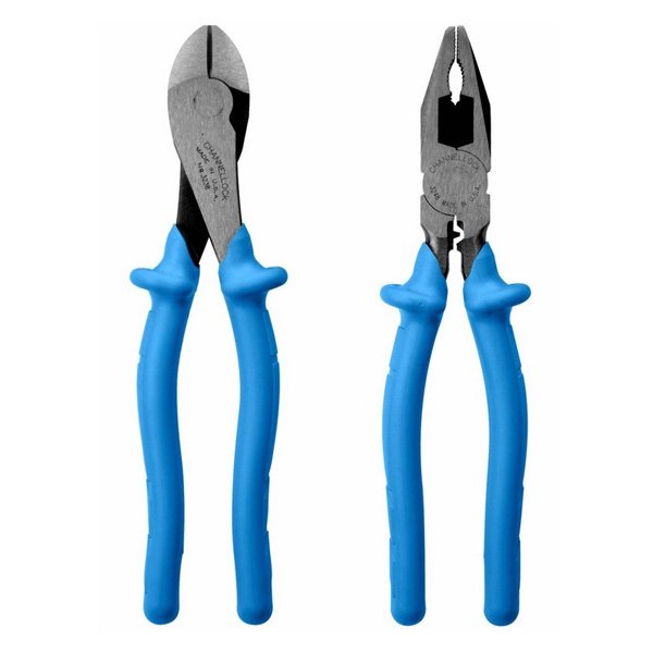 Channellock PG-2 Insulated Cutting & Linesman Plier Set, 2 Pce
