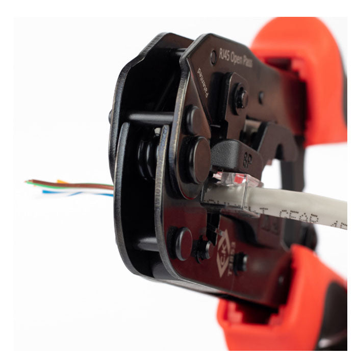 C.K Ratchet Pass through Modular Crimper 8P