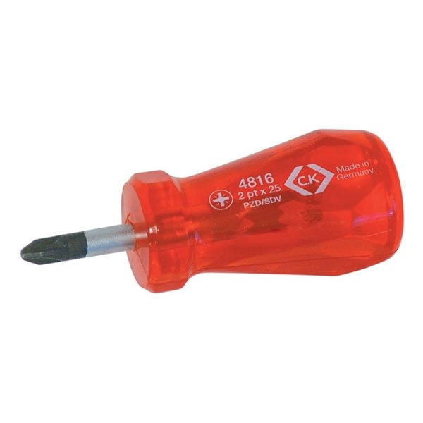 CK HD Classic Stubby Screwdriver PZ1x25mm