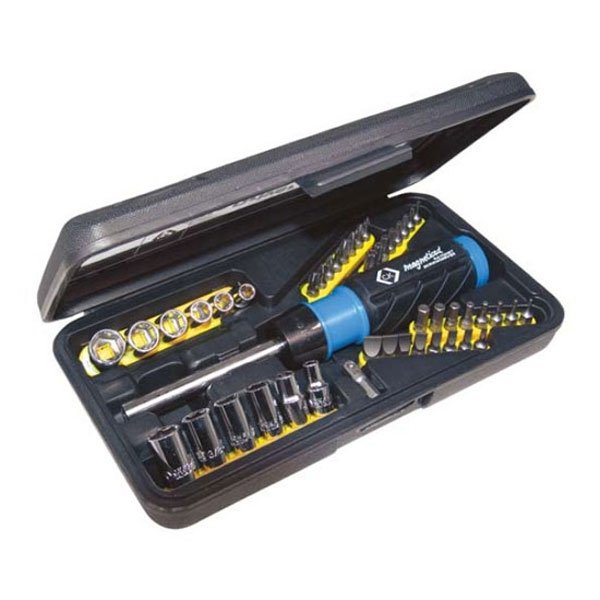 CK Ratchet Bit and Socket Set 46 Piece For Sale Online – Mektronics